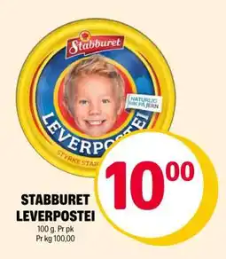 Coop Extra STABURET LEVERPOSTEI tilbud