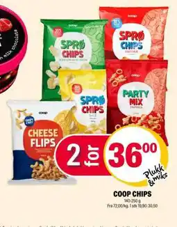 Coop Extra COOP CHIPS tilbud
