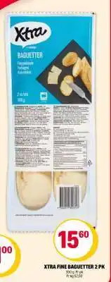 Coop Extra XTRA FINE BAGUETTER 2 PK tilbud