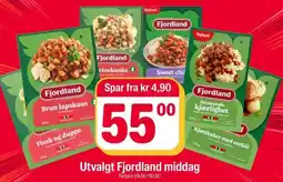 Coop Extra Utvalgt Fjordland middag tilbud
