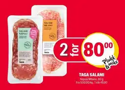 Coop Extra TAGA SALAMI tilbud