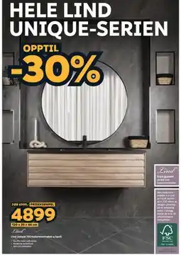 Megaflis HELE LIND UNIQUE-SERIEN tilbud