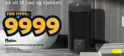 Megaflis Høiax Connected 200 smartbereder 2000W tilbud