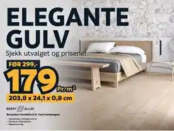 Megaflis Berryalloc Trendline 8 XL Yumi laminatgulv tilbud