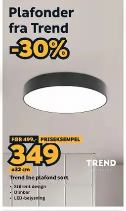 Megaflis Plafonder fra Trend tilbud