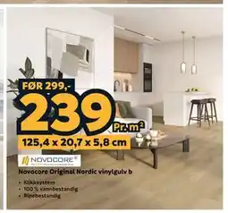 Megaflis Novocore Original Nordic vinylgulv tilbud