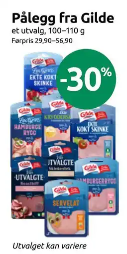 Joker Pålegg fra Gilde tilbud
