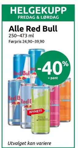 Joker Alle Red Bull tilbud