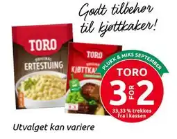 Joker TORO tilbud