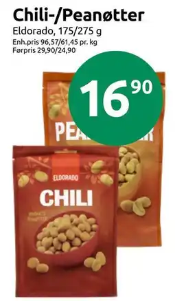 Joker Chili-/Peanøtter tilbud