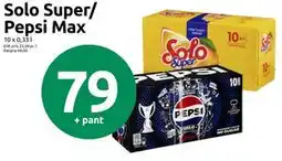 Joker Solo Super/ Pepsi Max tilbud