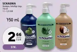 Scandinavian Park Schauma Shampoo, forkellige slags tilbud