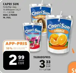 Scandinavian Park Capri Sun tilbud