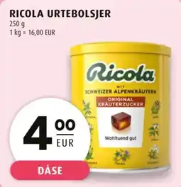 Scandinavian Park Ricola urtebolsjer tilbud