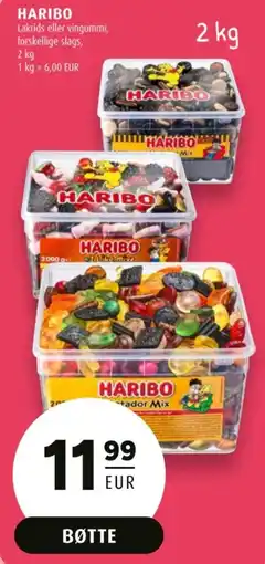 Scandinavian Park Haribo lakrids eller vingummi tilbud