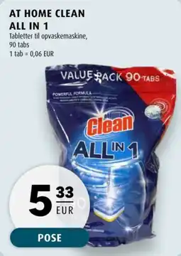 Scandinavian Park At home clean all in 1 tilbud