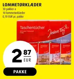 Scandinavian Park Taschentücher Jeden Tag tilbud