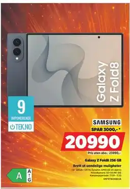 POWER Galaxy Z Fold8 256 GB tilbud