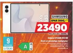 POWER Galaxy Z Fold8 512 GB tilbud