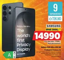 POWER Galaxy S26 Ultra 256 GB tilbud