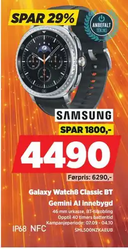 POWER Galaxy Watch8 Classic BT tilbud