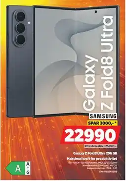 POWER Galaxy Z Fold8 Ultra 256 GB tilbud