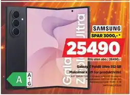 POWER Galaxy Z Fold8 Ultra 512 GB tilbud