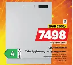 POWER ASKO Oppvaskmaskin tilbud