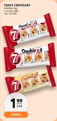 Scandinavian Park 7DAYS CROISSANT, EUR 1.99 tilbud