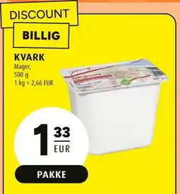 Scandinavian Park KVARK, EUR 1.33 tilbud