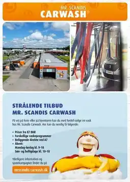Scandinavian Park MR. SCANDIS CARWASH tilbud