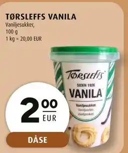 Scandinavian Park TØRSLEFFS VANILA, EUR 2 tilbud