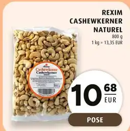 Scandinavian Park REXIM CASHEWKERNER NATUREL, EUR 10.68 tilbud