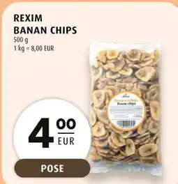 Scandinavian Park REXIM BANAN CHIPS, EUR 4 tilbud