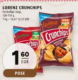 Scandinavian Park LORENZ CRUNCHIPS, EUR 1.6 tilbud