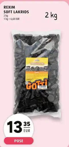 Scandinavian Park REXIM SOFT LAKRIDS, EUR 13.35 tilbud