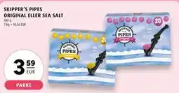 Scandinavian Park SKIPPER’S PIPES ORIGINAL ELLER SEA SALT, EUR 3.59 tilbud