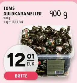 Scandinavian Park TOMS GULDKARAMELLER, EUR 12.01 tilbud