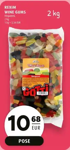 Scandinavian Park REXIM WINE GUMS, EUR 10.68 tilbud