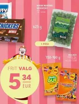 Scandinavian Park REXIM MENTHOL GROENTJES, EUR 5.34 tilbud