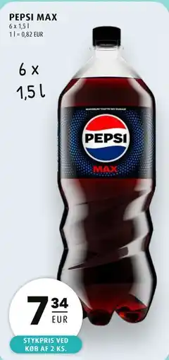 Scandinavian Park PEPSI MAX, EUR 7.34 tilbud