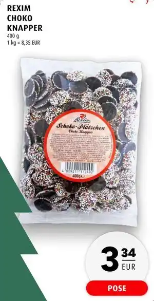 Scandinavian Park REXIM CHOKO KNAPPER, EUR 3.34 tilbud