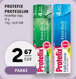 Scandinavian Park PROTEFIX PROTESELIM, EUR 2.67 tilbud