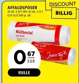 Scandinavian Park AFFALDSPOSER, EUR 0.67 tilbud