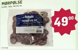 Holdbart MØRPØLSE tilbud