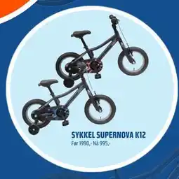 Coop Obs SYKKEL SUPERNOVA K12 tilbud