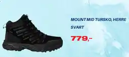 XXL Sport Karrimor mount mid tursko, herre svart tilbud