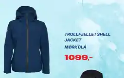 XXL Sport Trollfjellet Shell Jacket Mørk Blå tilbud