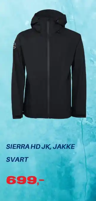 Sierra HD JK, jakke svart