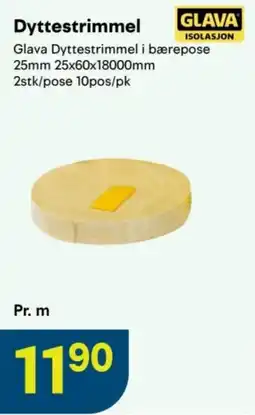 Maxbo Glava Dytttestrimmel tilbud